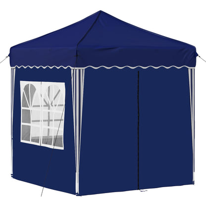 Pop-up Party Tent 195 x 195 x 245 cm Blue Oxford Fabric