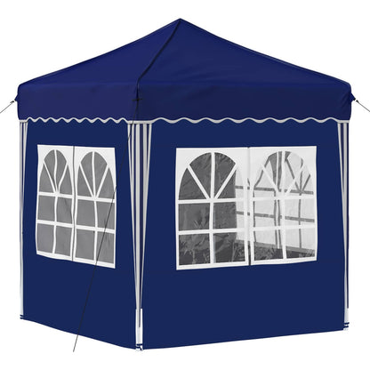 Pop-up Party Tent 195 x 195 x 245 cm Blue Oxford Fabric