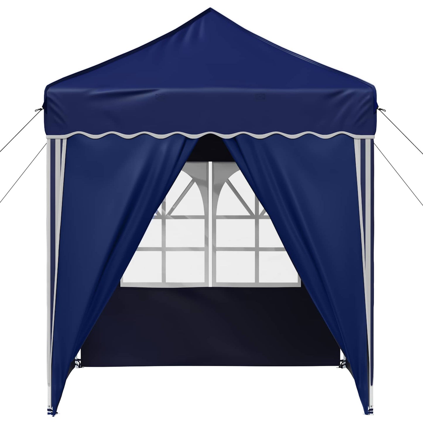Pop-up Party Tent 195 x 195 x 245 cm Blue Oxford Fabric
