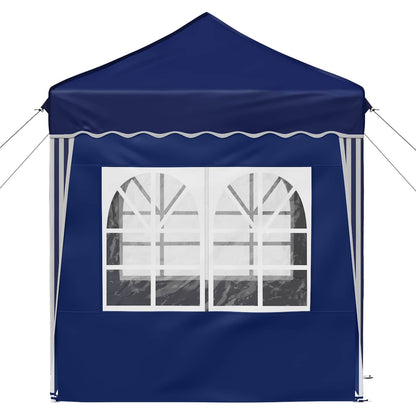 Pop-up Party Tent 195 x 195 x 245 cm Blue Oxford Fabric