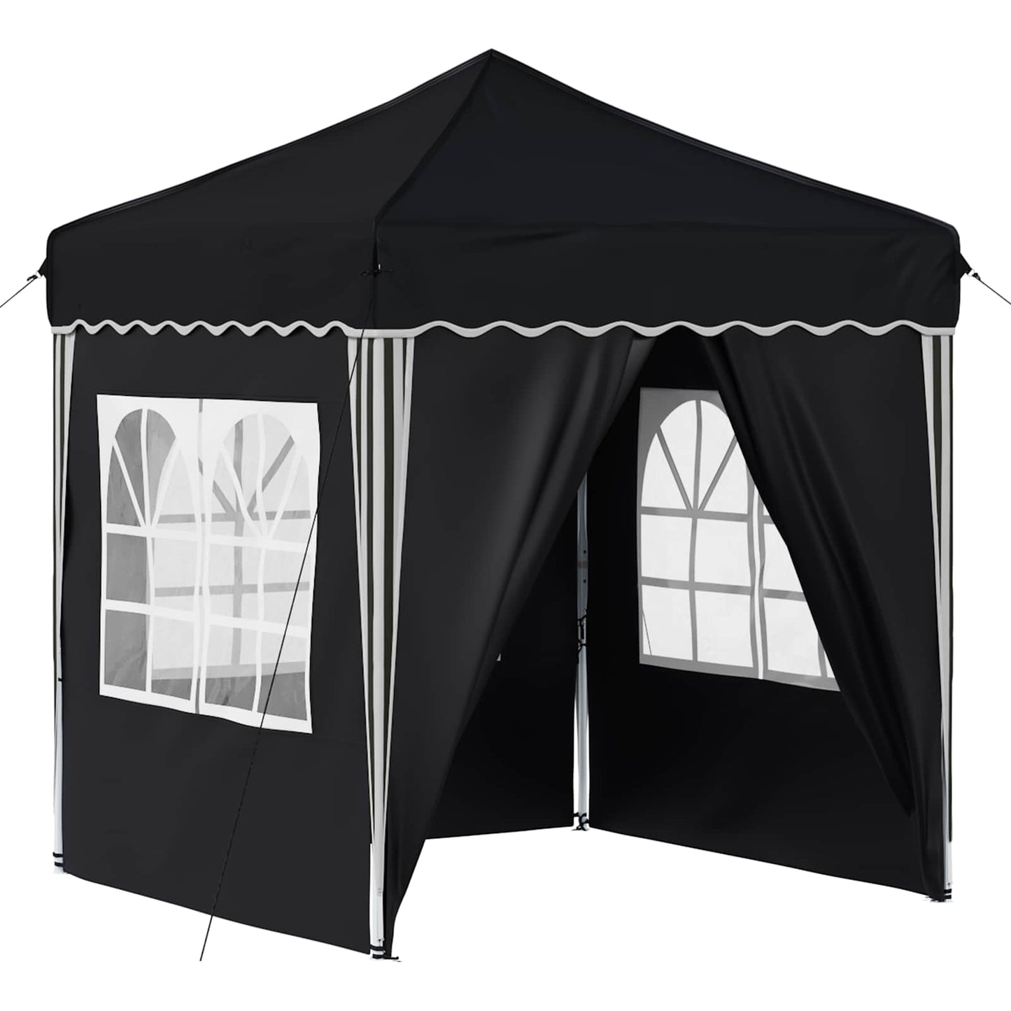 Pop-up Party Tent 195 x 195 x 245 cm Anthracite Oxford Fabric