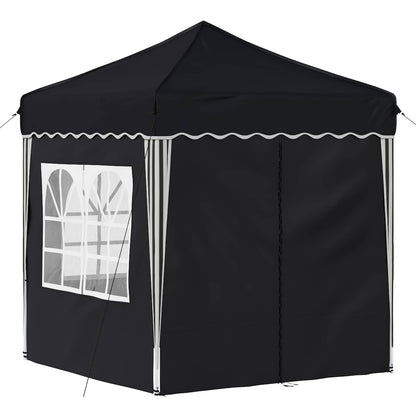 Pop-up Party Tent 195 x 195 x 245 cm Anthracite Oxford Fabric