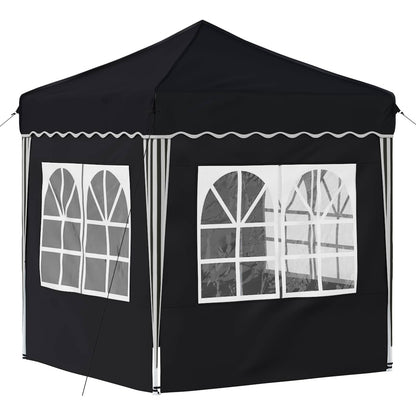 Pop-up Party Tent 195 x 195 x 245 cm Anthracite Oxford Fabric