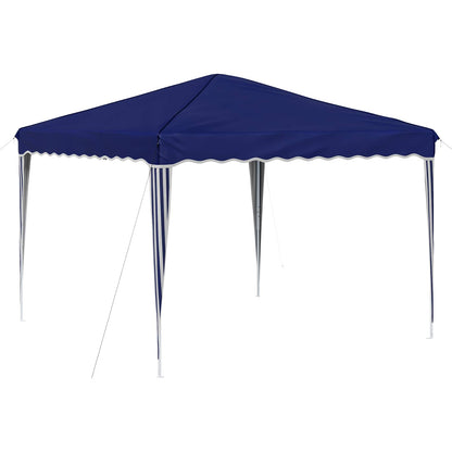 Pop-up Party Tent 288 x 288 x 245 cm Blue Oxford Fabric