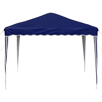 Pop-up Party Tent 288 x 288 x 245 cm Blue Oxford Fabric