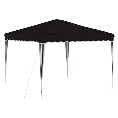 Pop-up Party Tent 288 x 288 x 245 cm Black Oxford Fabric