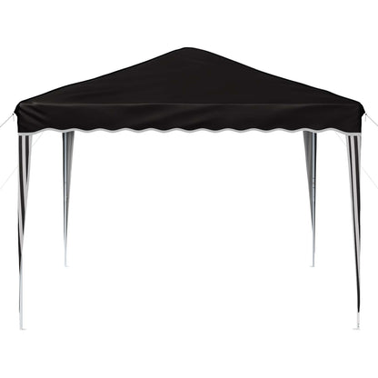 Pop-up Party Tent 288 x 288 x 245 cm Black Oxford Fabric