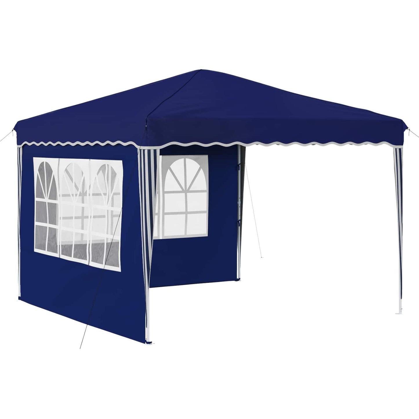 Pop-up Party Tent 288 x 288 x 245 cm Blue Oxford Fabric