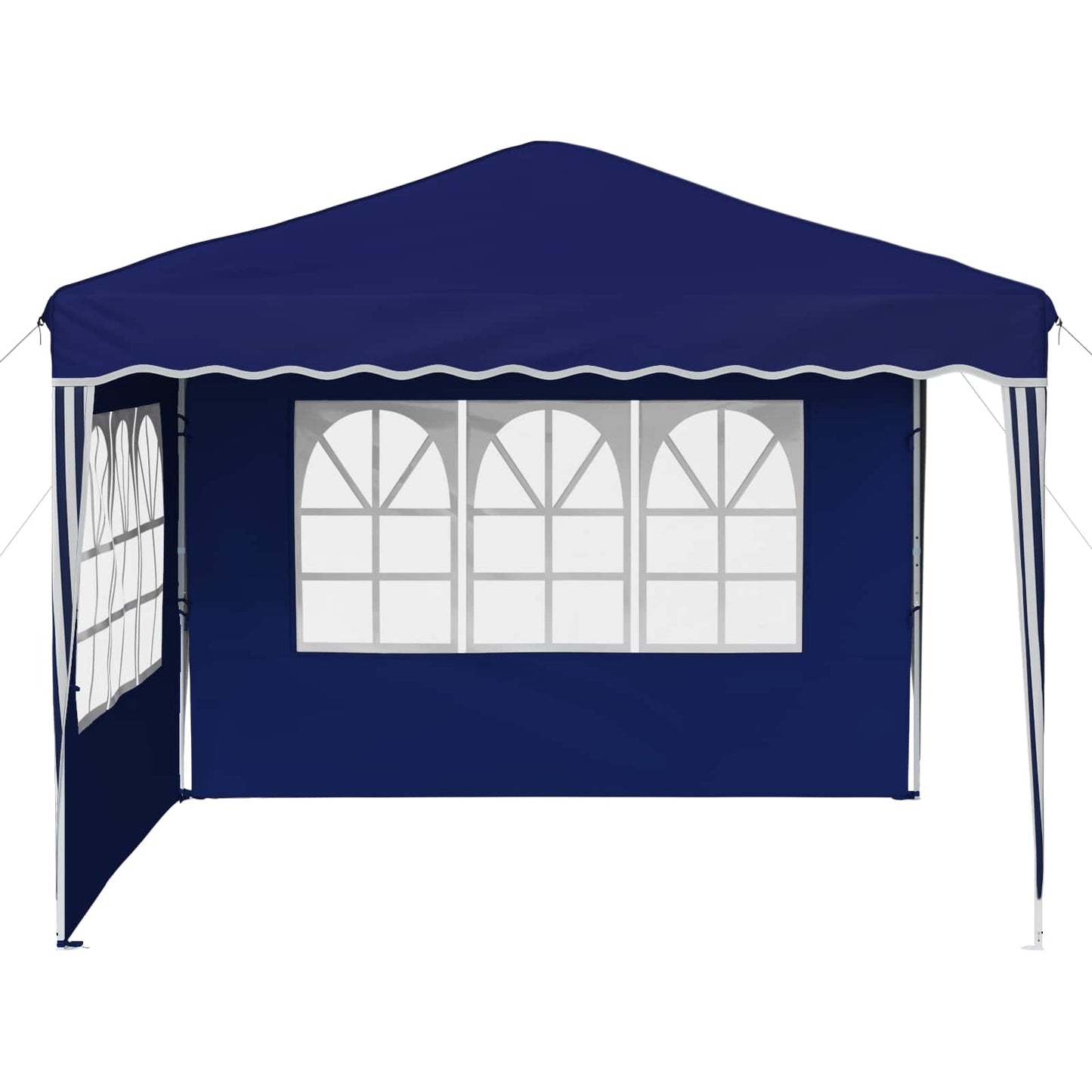 Pop-up Party Tent 288 x 288 x 245 cm Blue Oxford Fabric