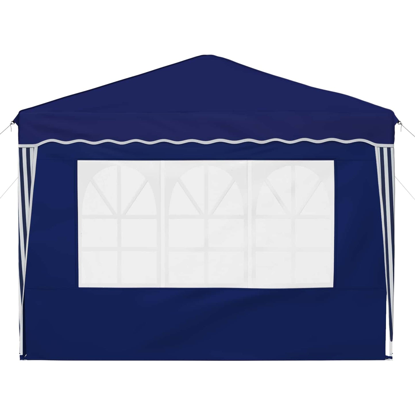 Pop-up Party Tent 288 x 288 x 245 cm Blue Oxford Fabric
