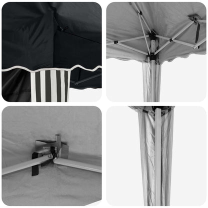 Pop-up Party Tent 288 x 288 x 245 cm Anthracite Oxford Fabric