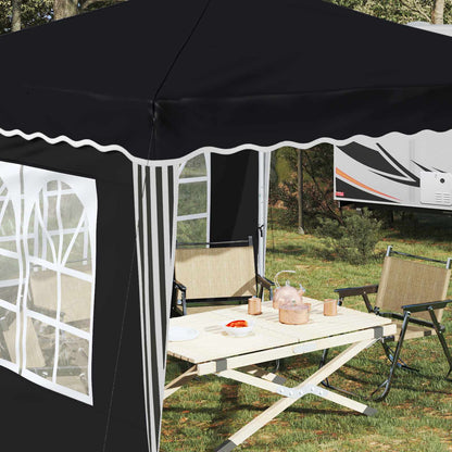 Pop-up Party Tent 288 x 288 x 245 cm Anthracite Oxford Fabric