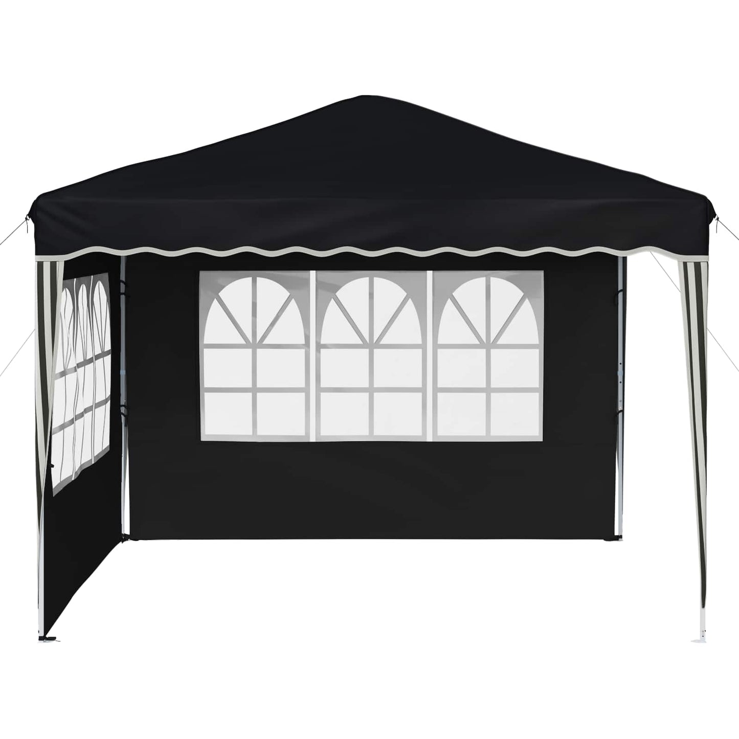 Pop-up Party Tent 288 x 288 x 245 cm Anthracite Oxford Fabric