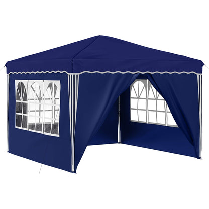 Pop-up Party Tent 288 x 288 x 245 cm Blue Oxford Fabric