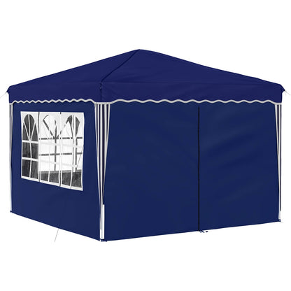 Pop-up Party Tent 288 x 288 x 245 cm Blue Oxford Fabric