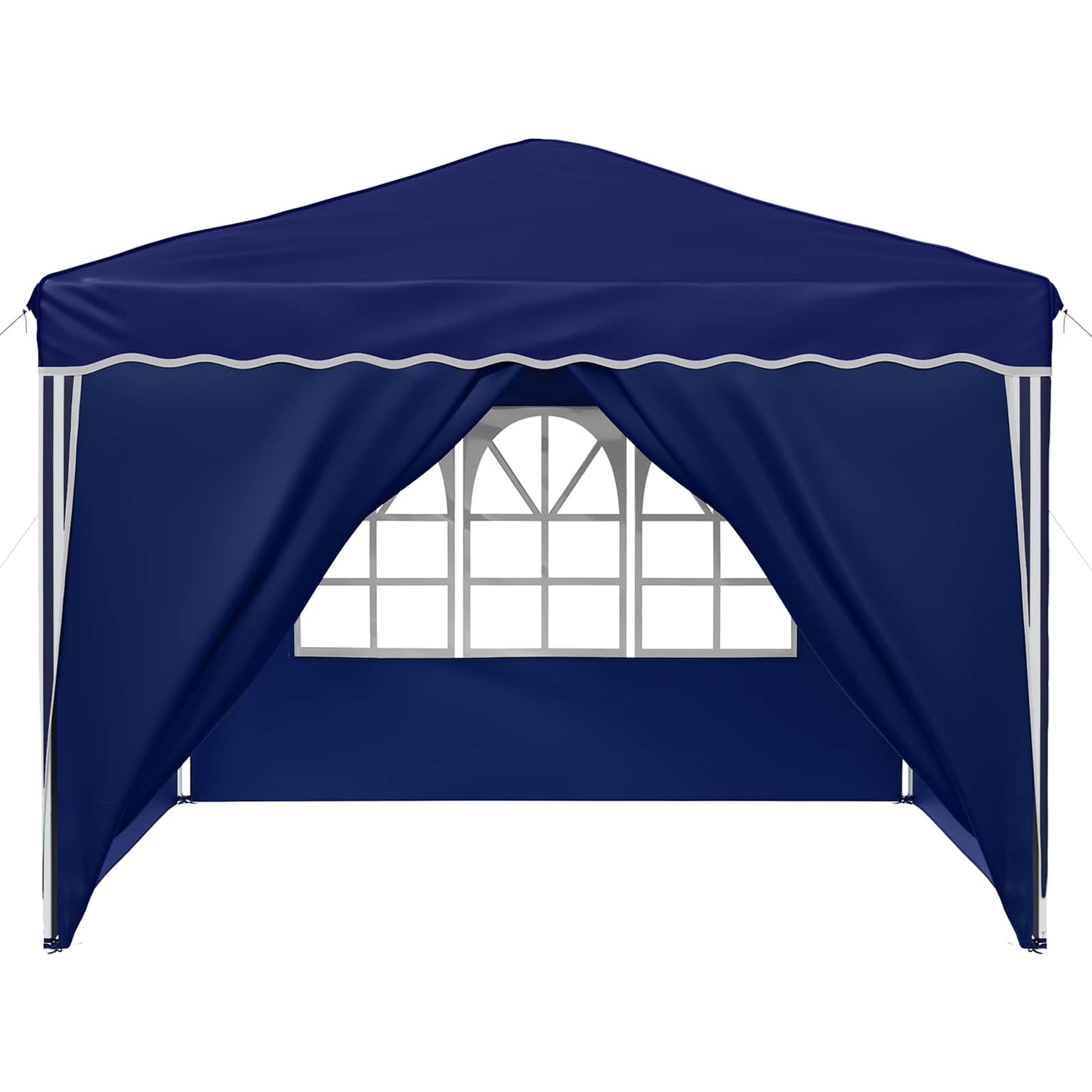 Pop-up Party Tent 288 x 288 x 245 cm Blue Oxford Fabric