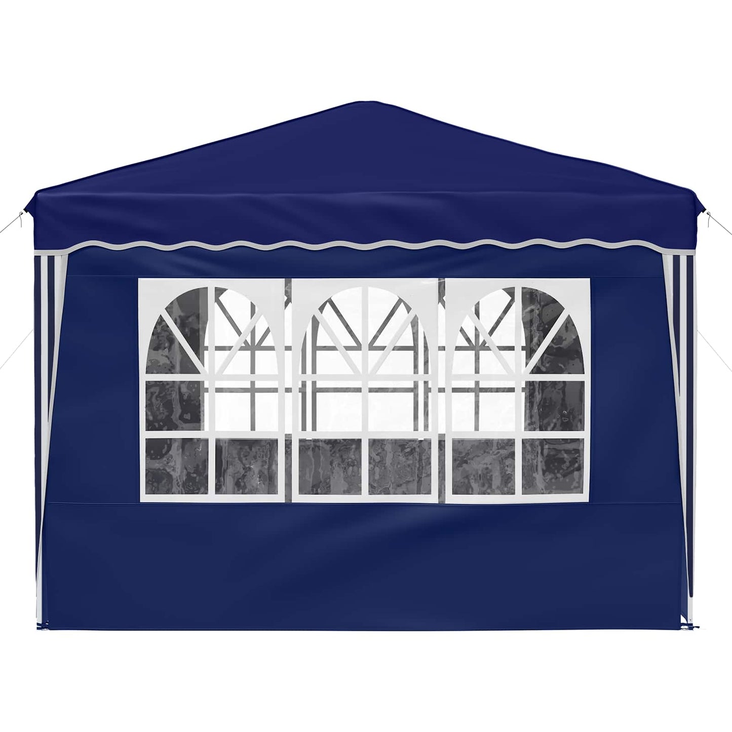 Pop-up Party Tent 288 x 288 x 245 cm Blue Oxford Fabric