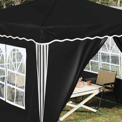Pop-up Party Tent 288 x 288 x 245 cm Anthracite Oxford Fabric
