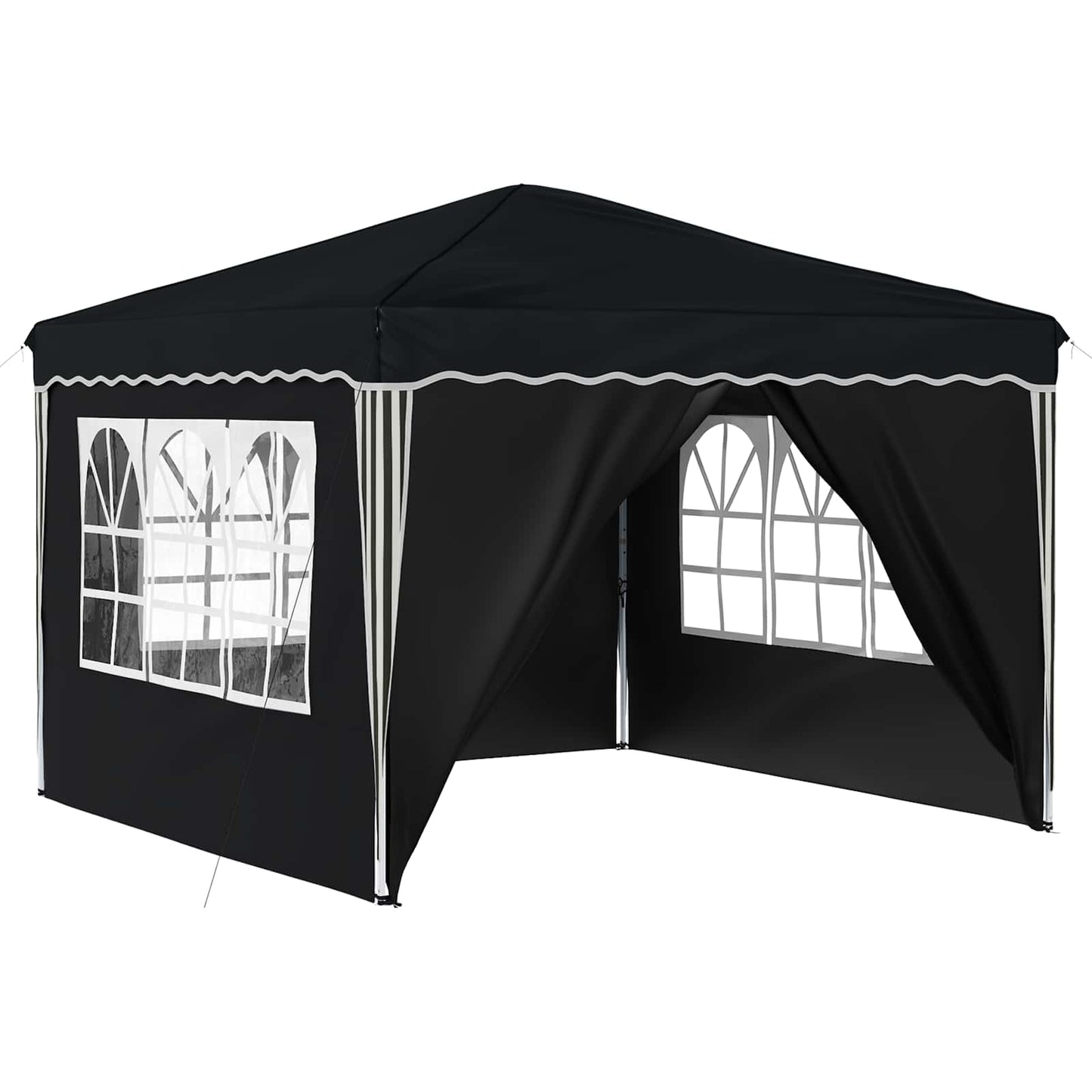 Pop-up Party Tent 288 x 288 x 245 cm Anthracite Oxford Fabric