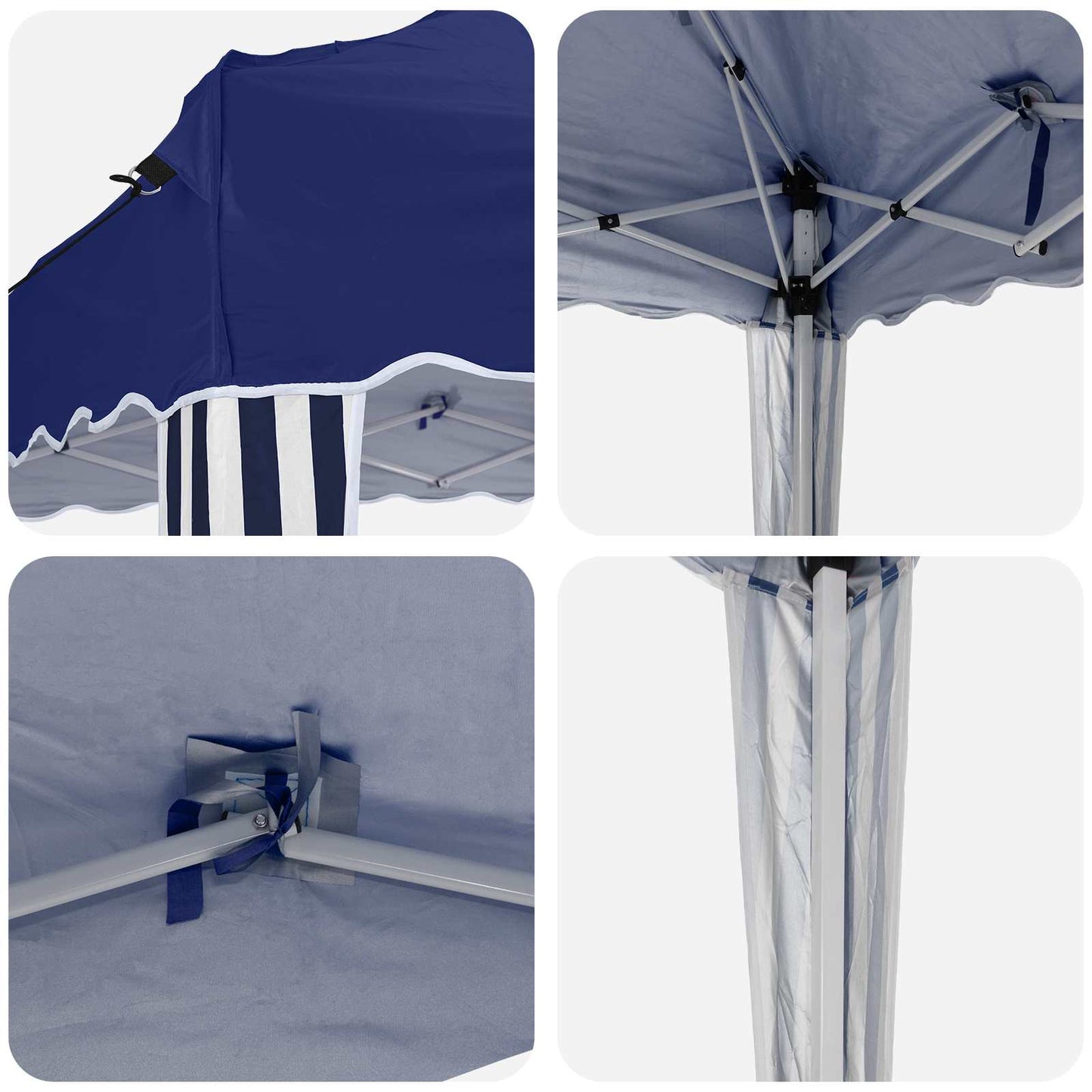 Pop-up Party Tent 575 x 290 x 245 cm Blue