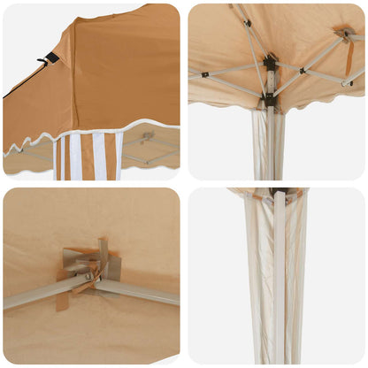 Pop-up Party Tent 575 x 290 x 245 cm Beige