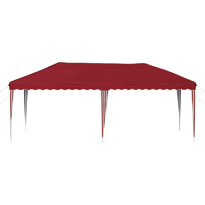 Pop-up Party Tent 575 x 290 x 245 cm Burgundy