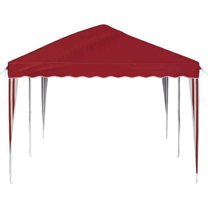 Pop-up Party Tent 575 x 290 x 245 cm Burgundy