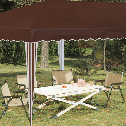 Pop-up Party Tent 575 x 290 x 245 cm Brown