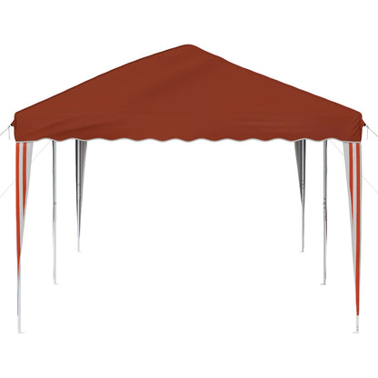 Pop-up Party Tent 575 x 290 x 245 cm Terracotta