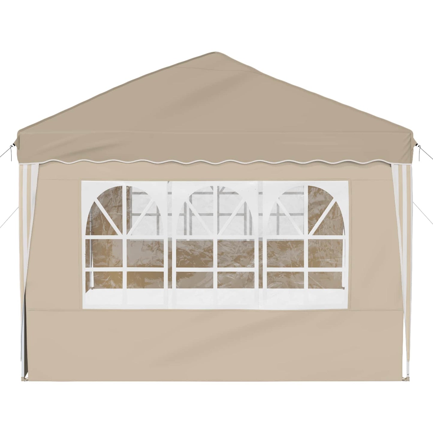 Pop-up Party Tent 575 x 289 x 245 cm Cream