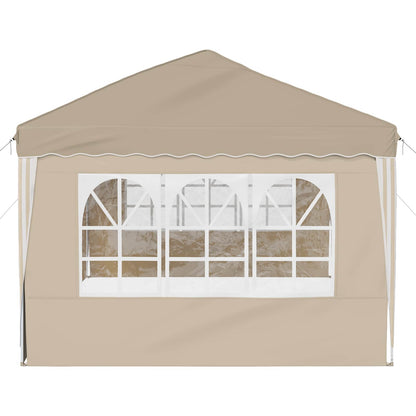 Pop-up Party Tent 575 x 289 x 245 cm Cream