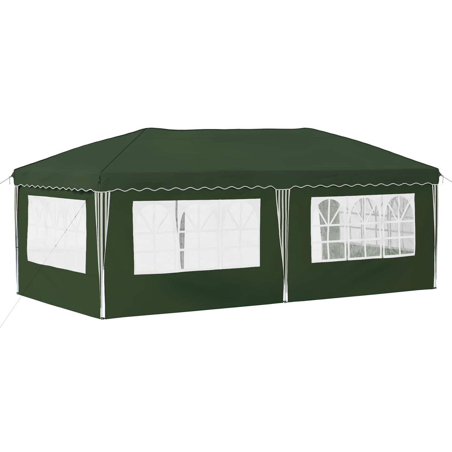 Pop-up Party Tent 575 x 289 x 245 cm Green