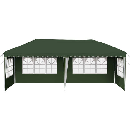 Pop-up Party Tent 575 x 289 x 245 cm Green