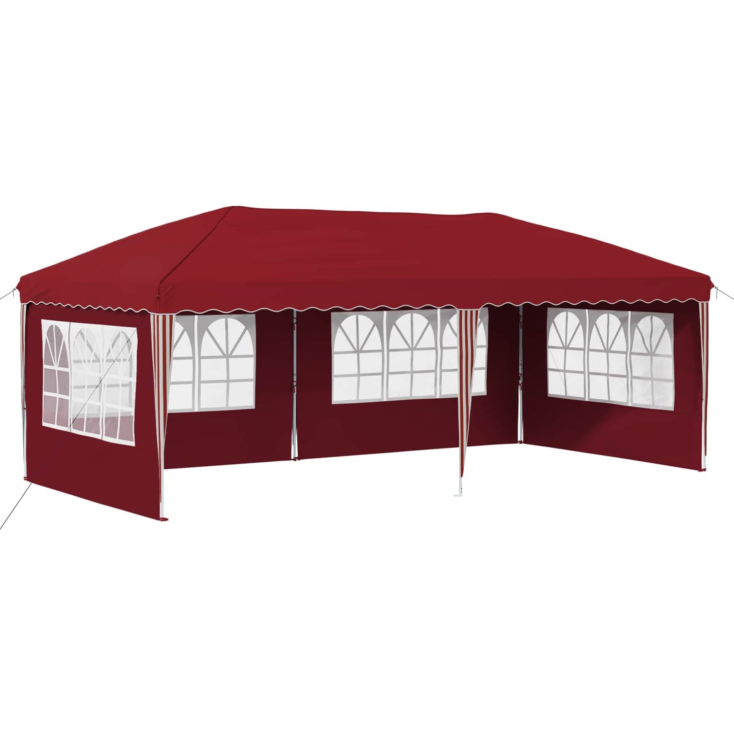 Pop-up Party Tent 575 x 289 x 245 cm Burgundy