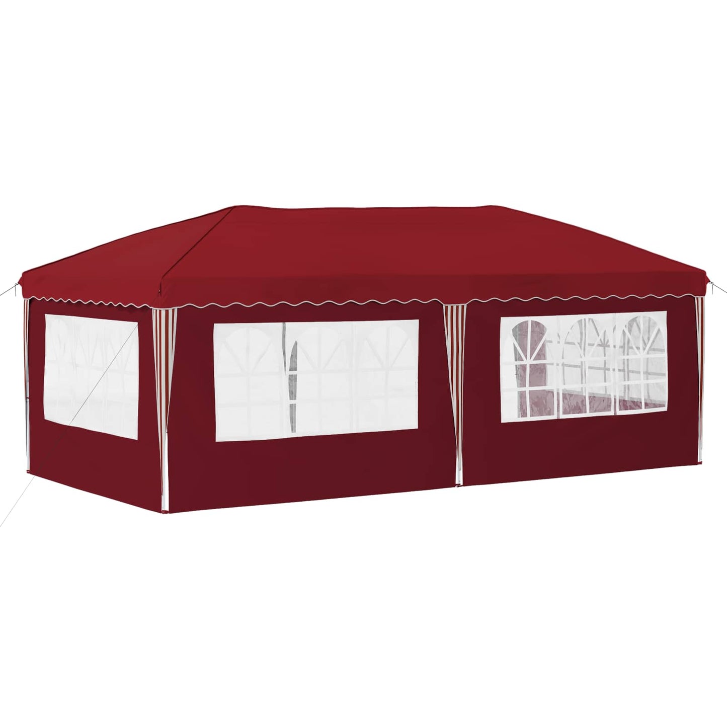 Pop-up Party Tent 575 x 289 x 245 cm Burgundy