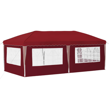 Pop-up Party Tent 575 x 289 x 245 cm Burgundy