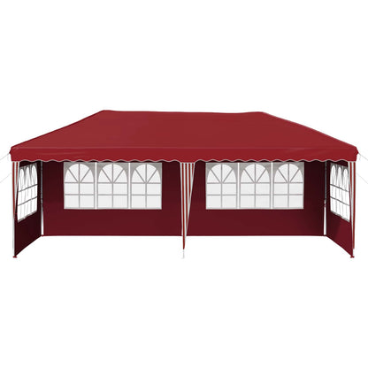 Pop-up Party Tent 575 x 289 x 245 cm Burgundy
