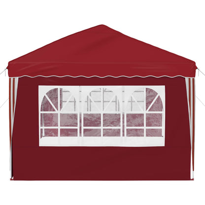 Pop-up Party Tent 575 x 289 x 245 cm Burgundy