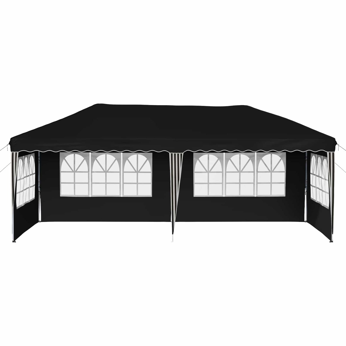 Pop-up Party Tent 575 x 289 x 245 cm Black