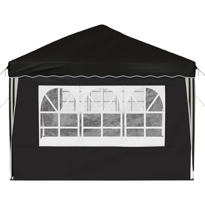 Pop-up Party Tent 575 x 289 x 245 cm Black