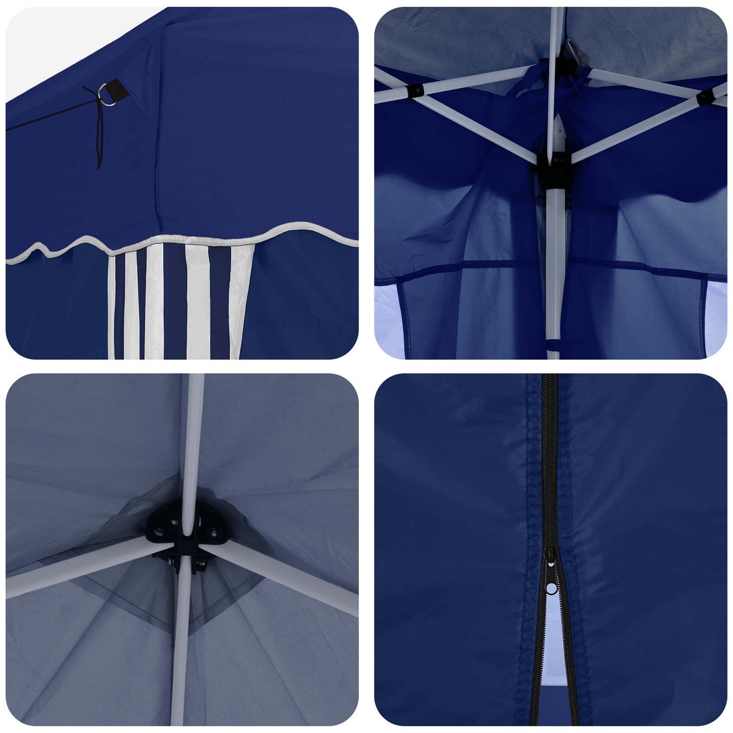 Pop-up Party Tent 575 x 288 x 245 cm Blue