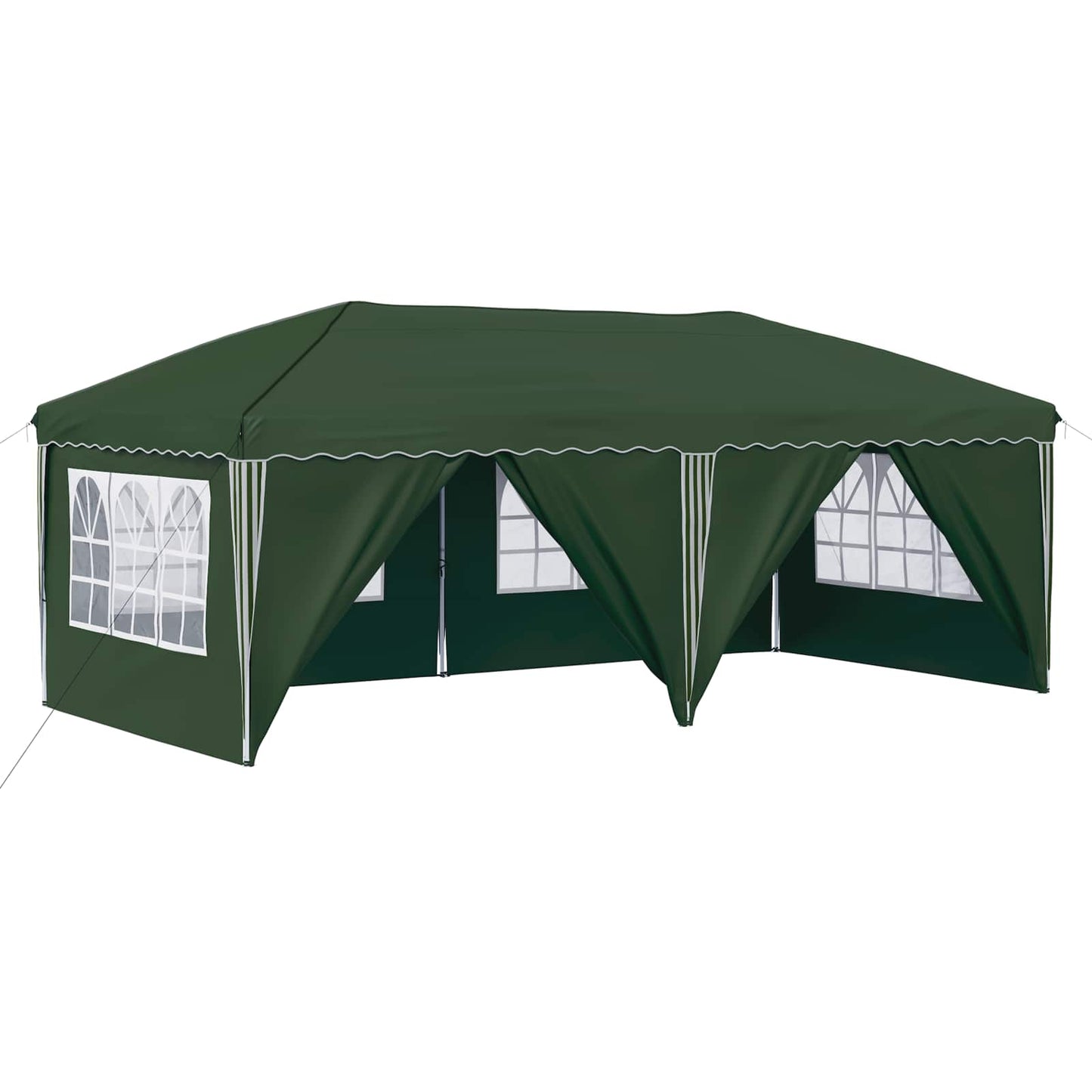 Pop-up Party Tent 575 x 288 x 245 cm Green