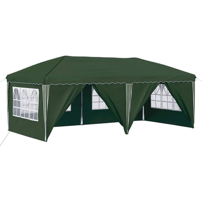 Pop-up Party Tent 575 x 288 x 245 cm Green