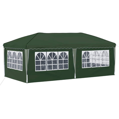Pop-up Party Tent 575 x 288 x 245 cm Green