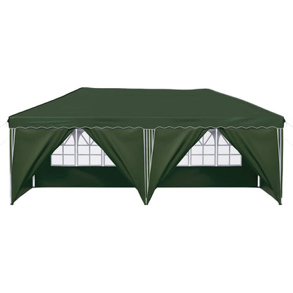 Pop-up Party Tent 575 x 288 x 245 cm Green