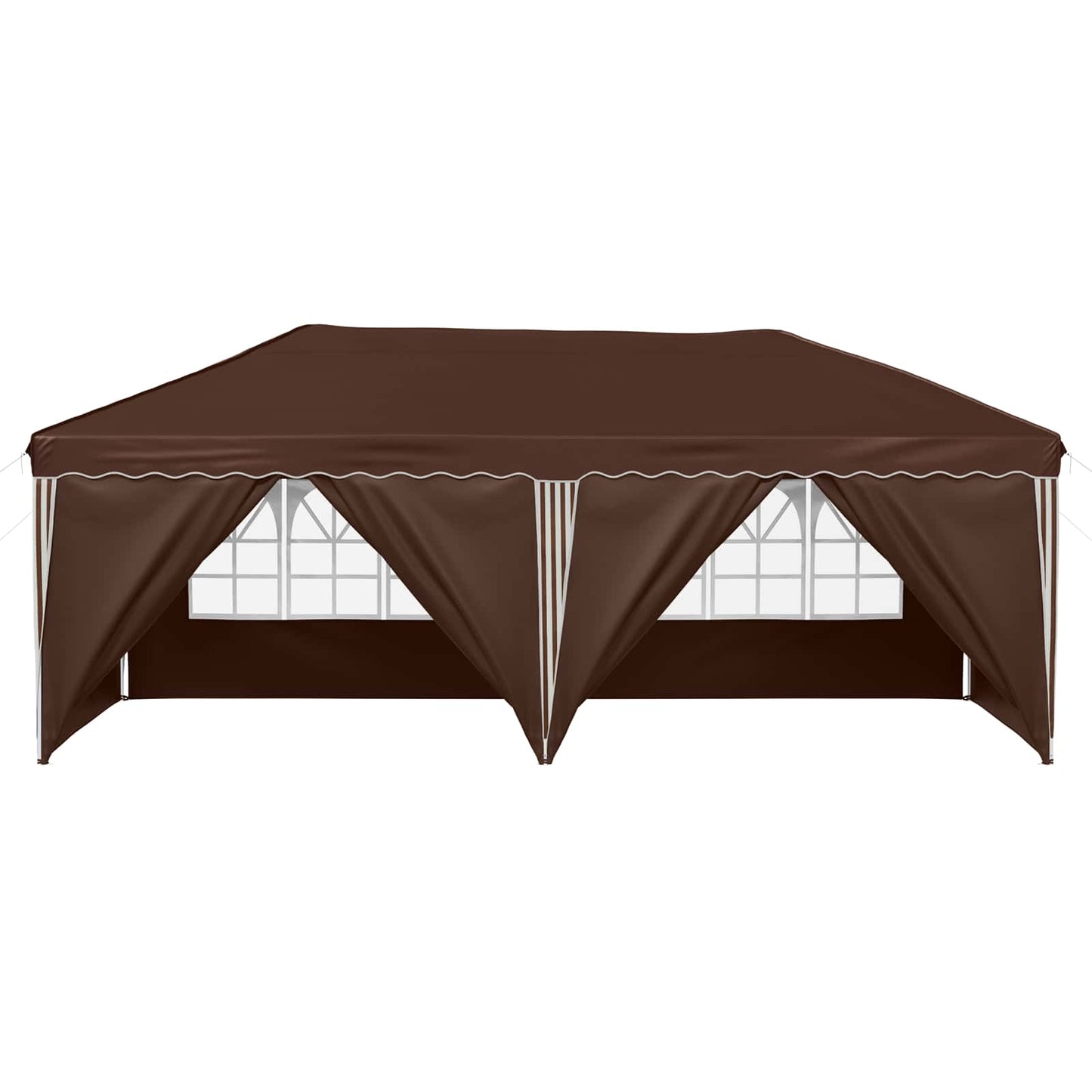 Pop-up Party Tent 575 x 288 x 245 cm Brown