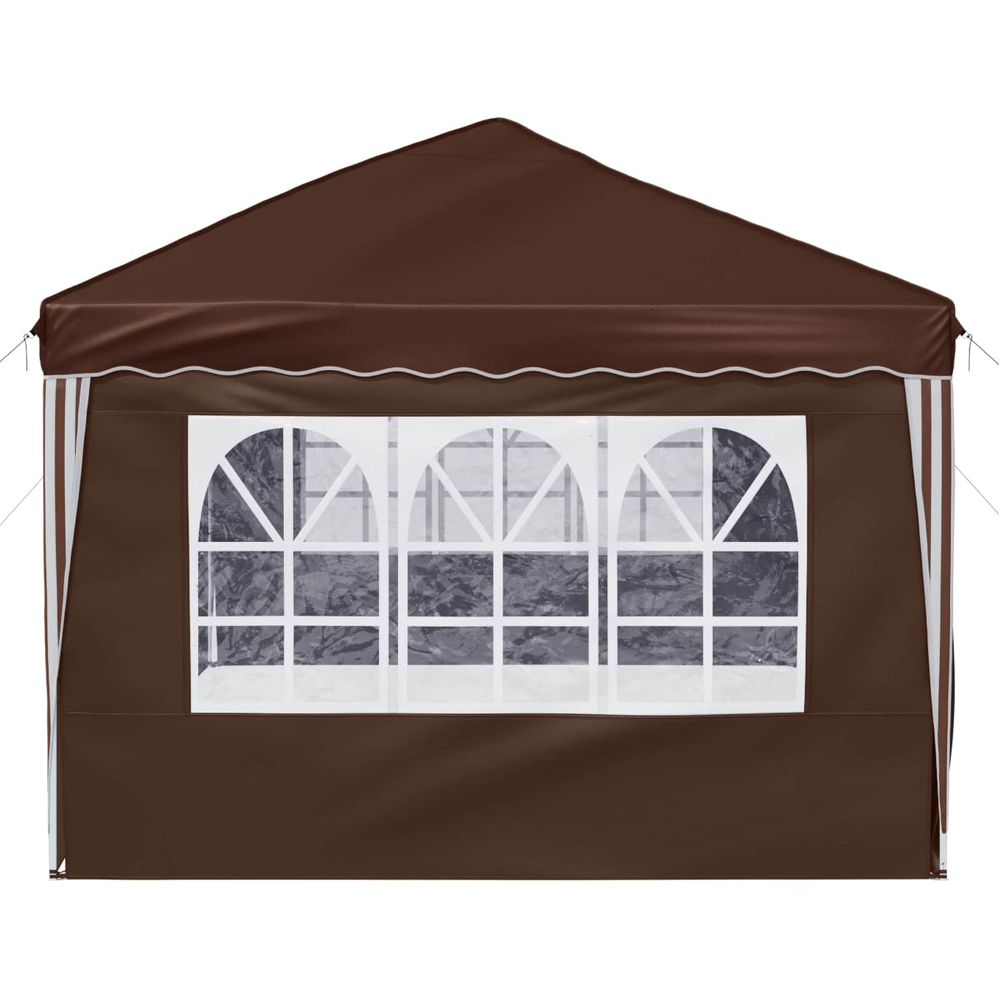 Pop-up Party Tent 575 x 288 x 245 cm Brown