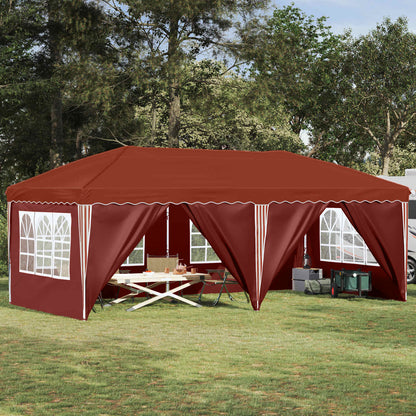 Pop-up Party Tent 575 x 288 x 245 cm Terracotta
