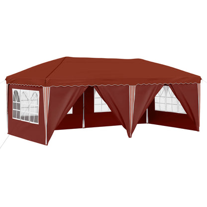 Pop-up Party Tent 575 x 288 x 245 cm Terracotta