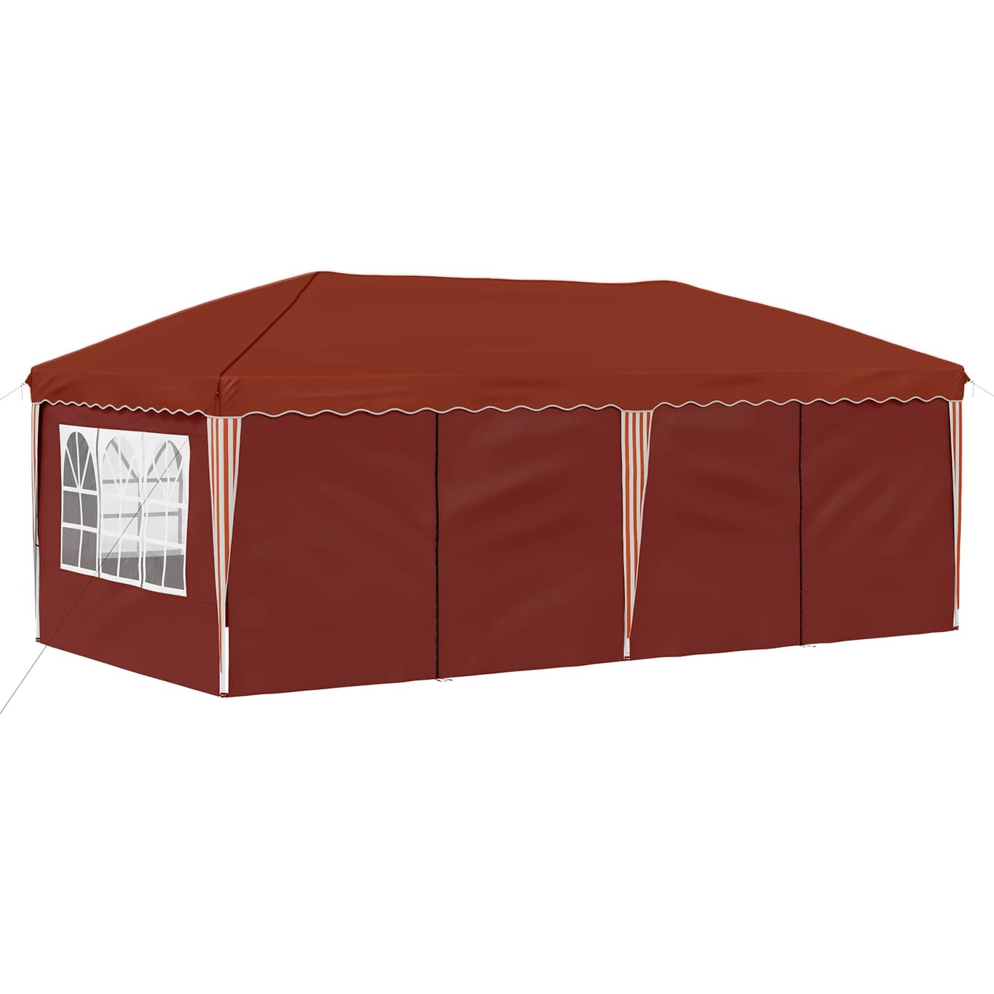 Pop-up Party Tent 575 x 288 x 245 cm Terracotta